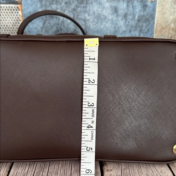 Authentic Coach Peyton Leather Cora Domed Satchel - Picture 12 of 13